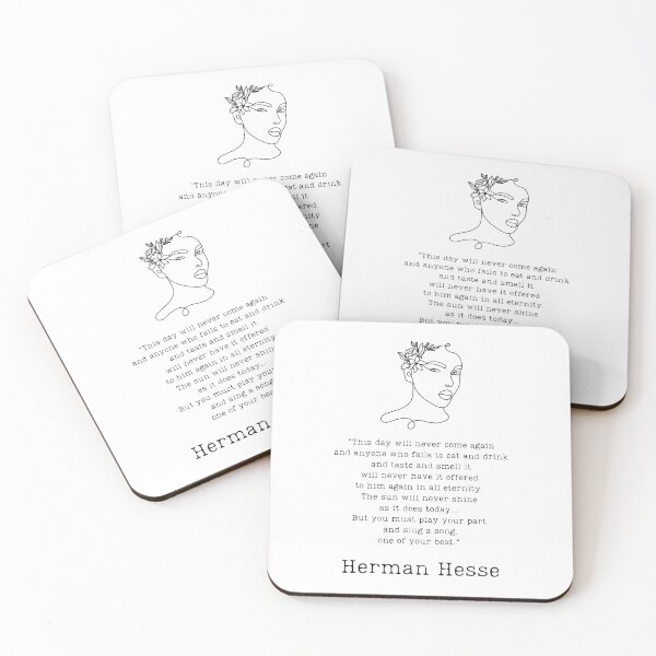 Item preview, "This day will never come again" - Herman Hesse designed and sold by BookberryGarden.