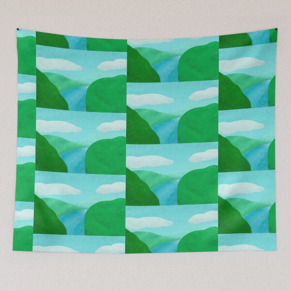 Item preview, Fjord landscape  designed and sold by Nadia Arsky.