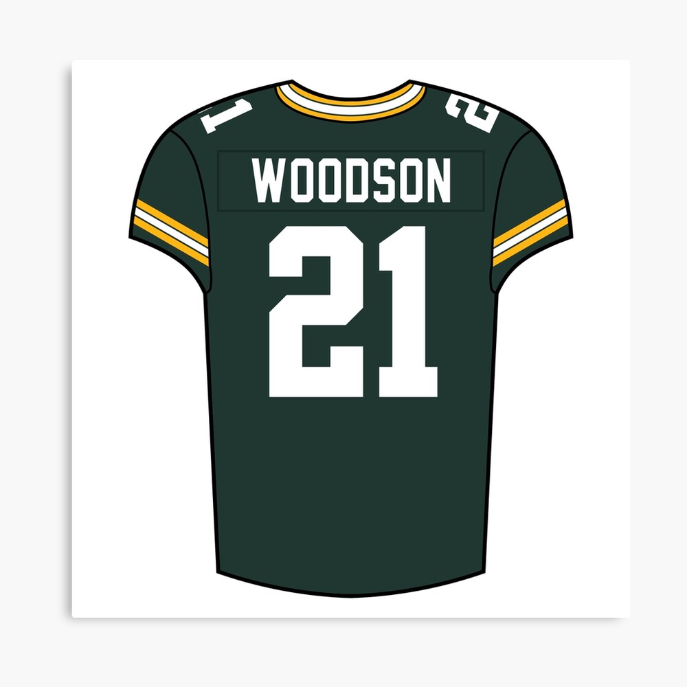 Charles Woodson Home Jersey Sticker for Sale by designsheaven