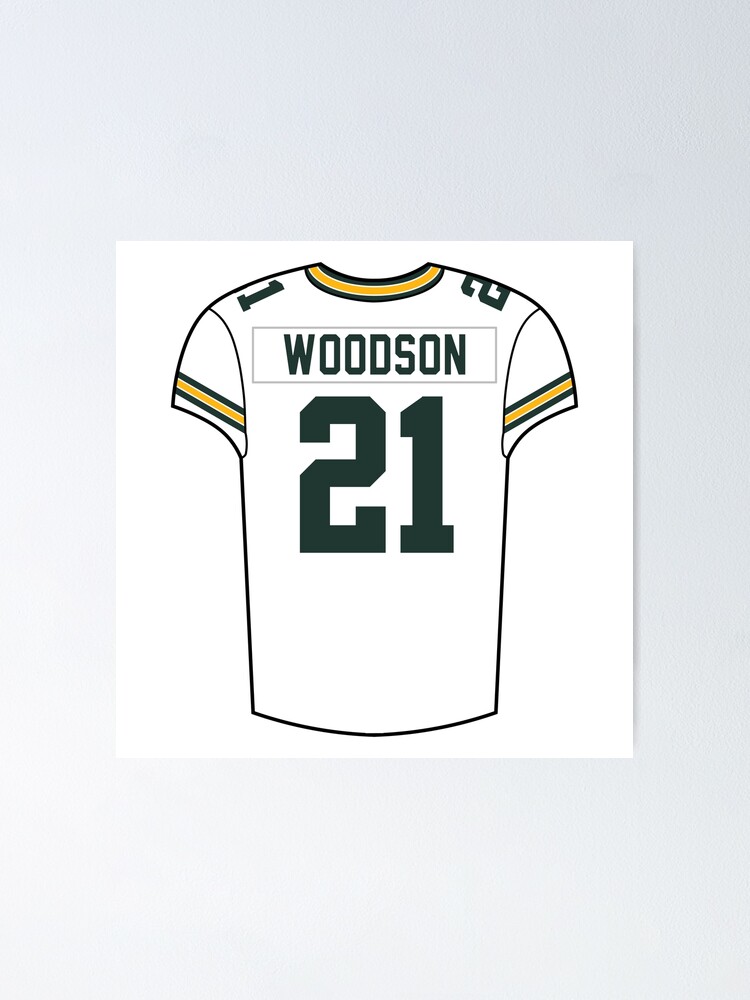 white charles woodson jersey