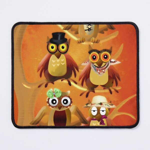 Item preview, Crazy owl gear designed and sold by harietteh.