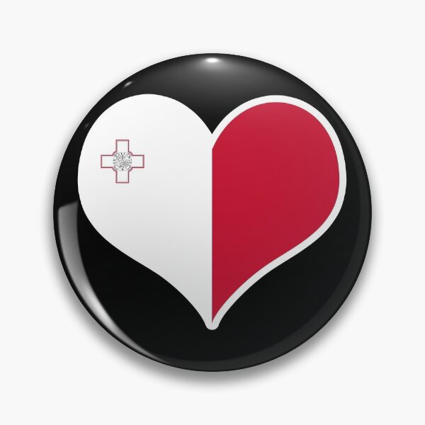 Item preview, Malta Flag Heart designed and sold by PKHalford.