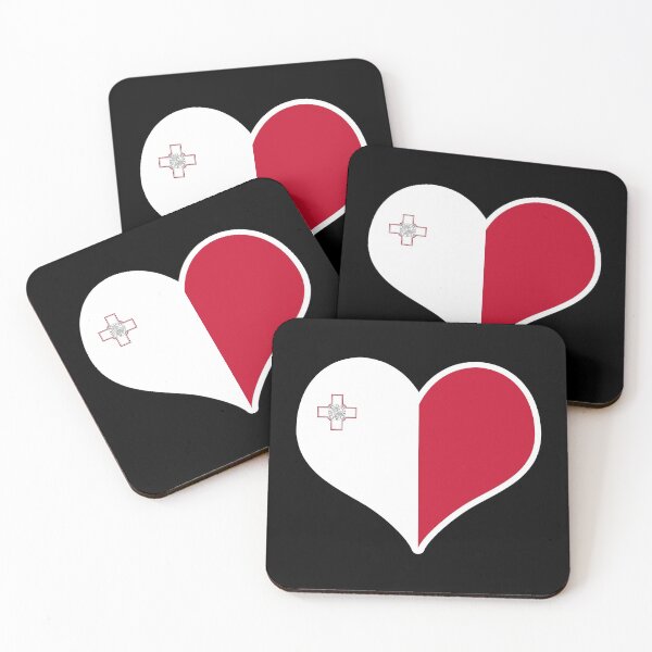 Item preview, Malta Flag Heart designed and sold by PKHalford.