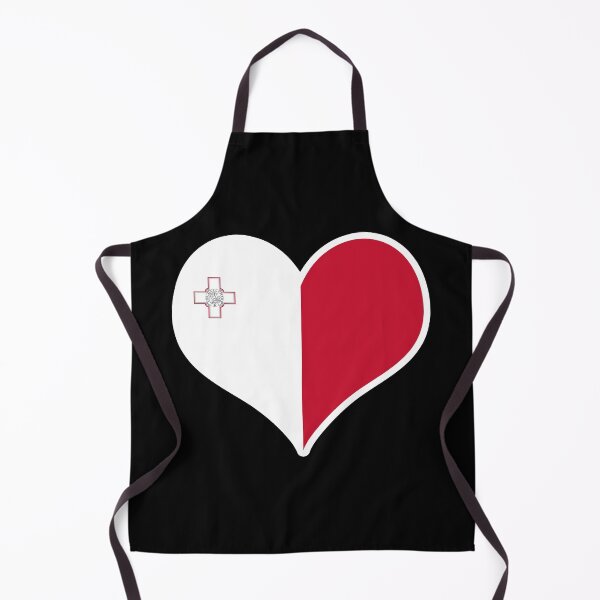 Item preview, Malta Flag Heart designed and sold by PKHalford.