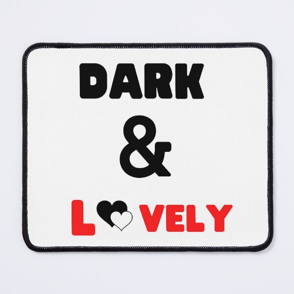 Item preview, DARK & LOVELY black and red love designed and sold by Tshirtk.