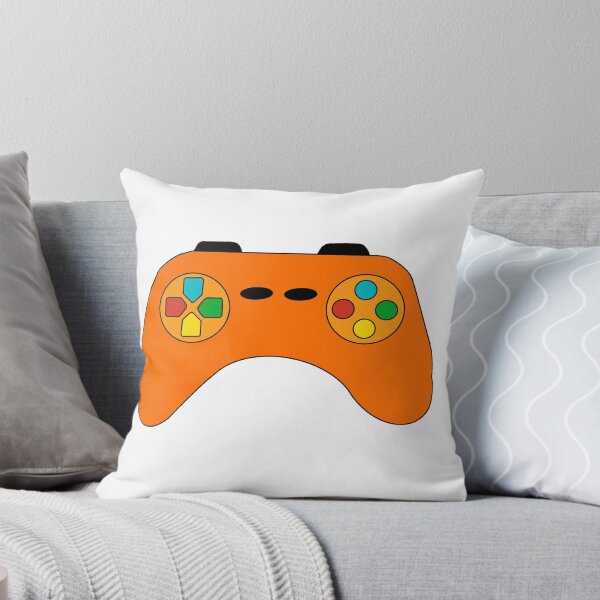 Aperçu de l'œuvre Console de jeu orange créée et vendue par tropicalhen133.