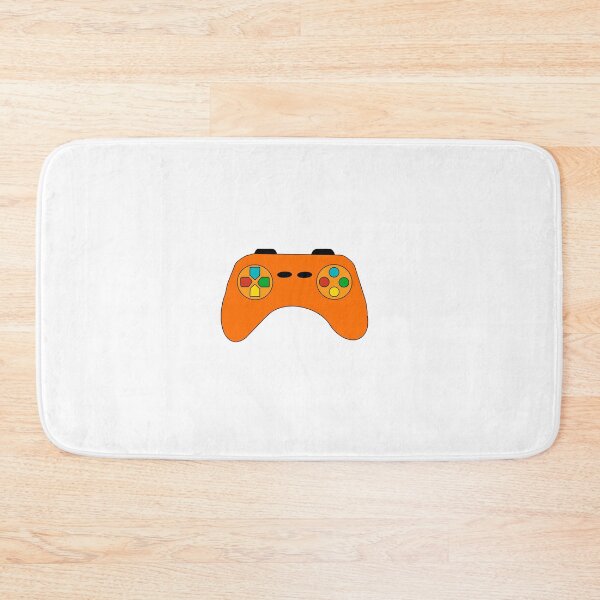 Aperçu de l'œuvre Console de jeu orange créée et vendue par tropicalhen133.