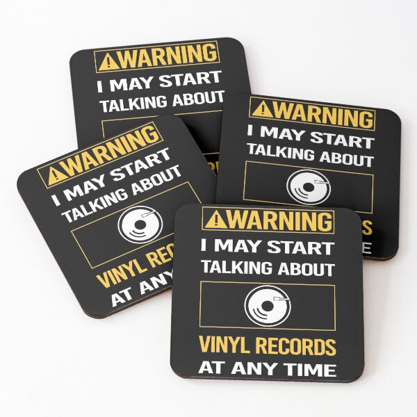 Item preview, Funny Warning Vinyl Record Records designed and sold by FulviaContreras.