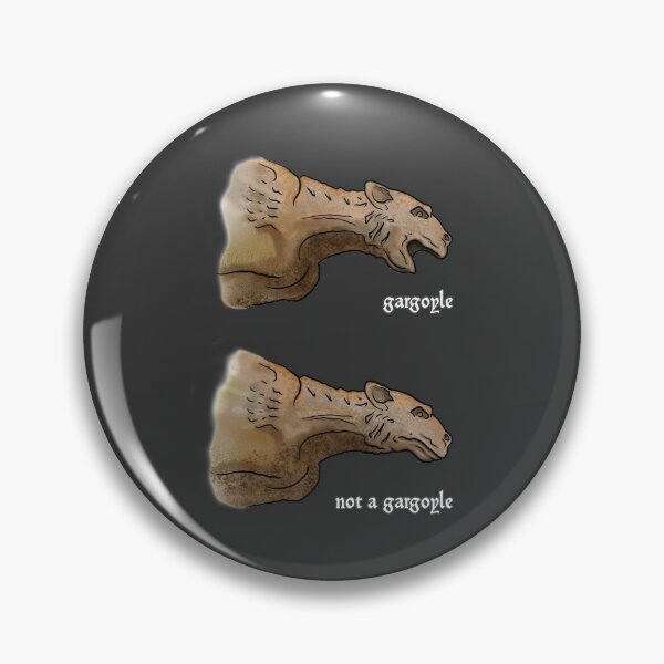 Item preview, All gargoyles are grotesques; not all grotesques are gargoyles designed and sold by GaffaMondo.