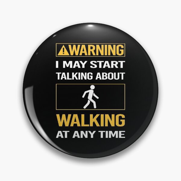 Item preview, Funny Warning Walking designed and sold by FulviaContreras.