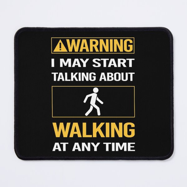 Item preview, Funny Warning Walking designed and sold by FulviaContreras.