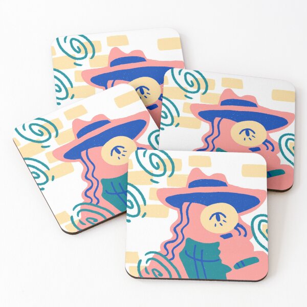 Item preview, Detective and Fingerprints Illlustration designed and sold by lcolesart.