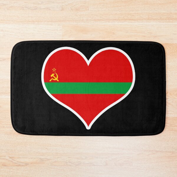 Item preview, Transnistria Flag Heart designed and sold by PKHalford.