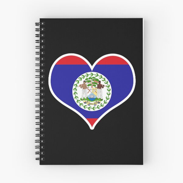 Item preview, Belize Flag Heart designed and sold by PKHalford.