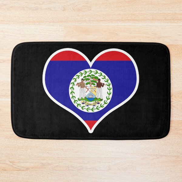 Item preview, Belize Flag Heart designed and sold by PKHalford.