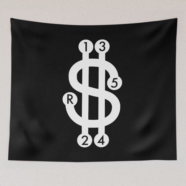 Item preview, Dollar Sign Pattern Manual Transmission Shift Knob Design designed and sold by Markver1.
