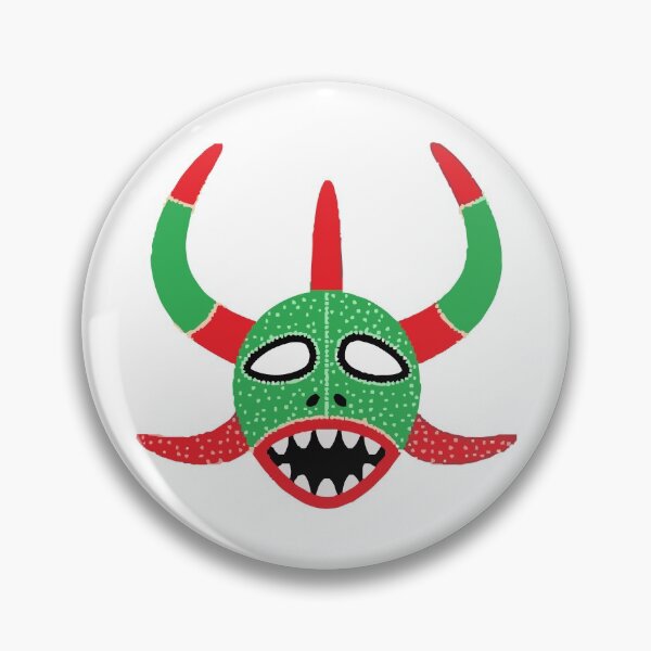 Item preview, colorful Vejigante Loiza Puerto Rico Mask designed and sold by Zeeprint ★★★★★.