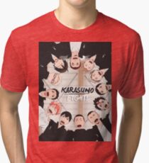 Camiseta de tejido mixto Karasuno - Haikyuu