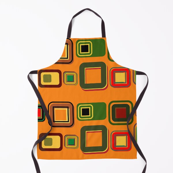 Item preview, KENTE INSPIRED SQUARES - ORANGE designed and sold by HillTopView.