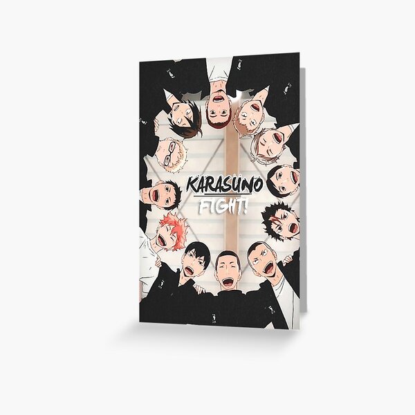 Karasuno - Haikyuu Greeting Card