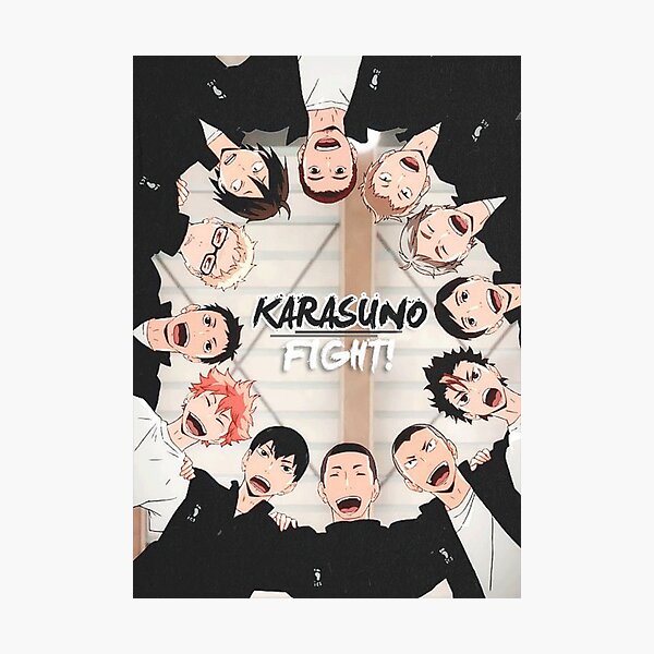 Karasuno - Haikyuu Photographic Print