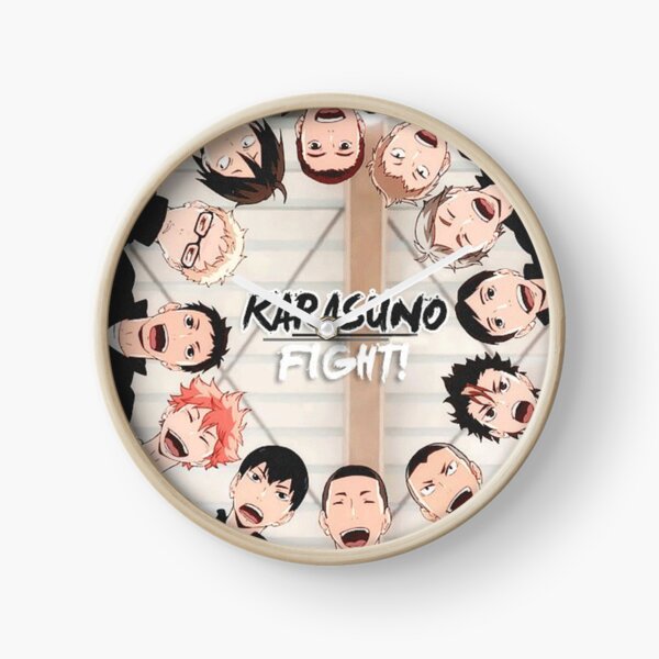Karasuno - Haikyuu Clock