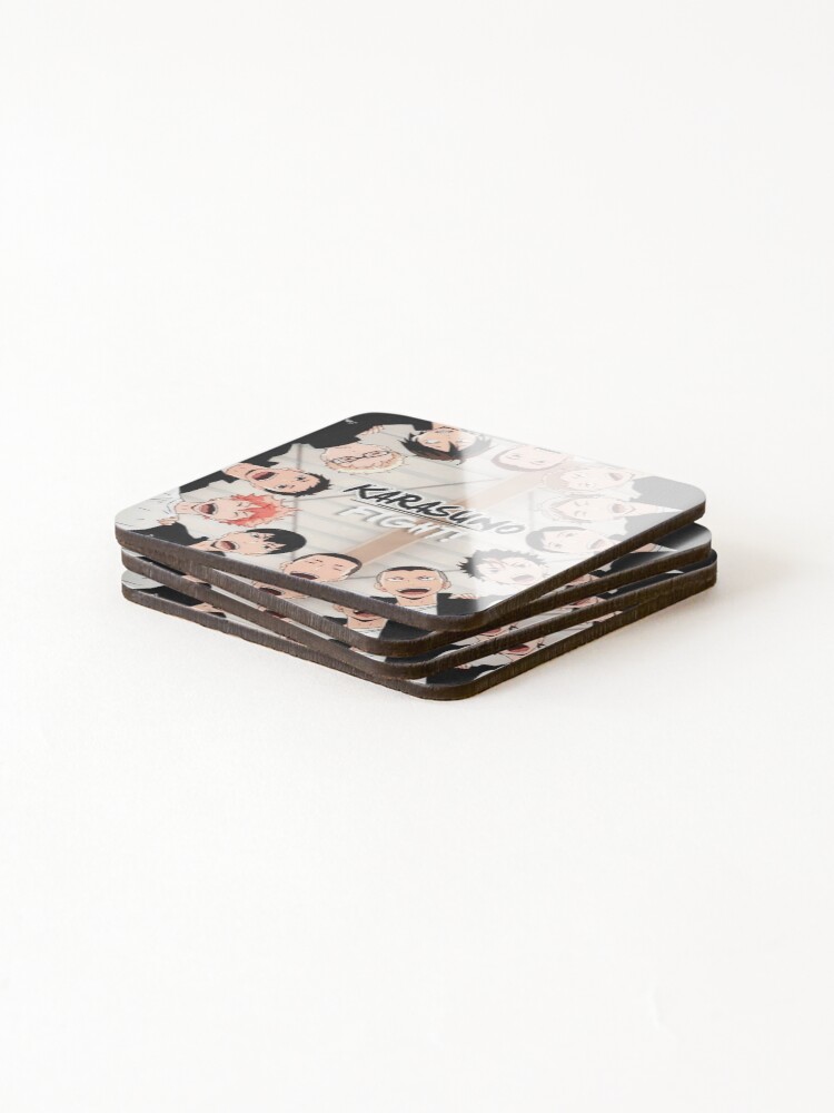 Alternate view of Karasuno - Haikyuu Coasters (Set of 4)