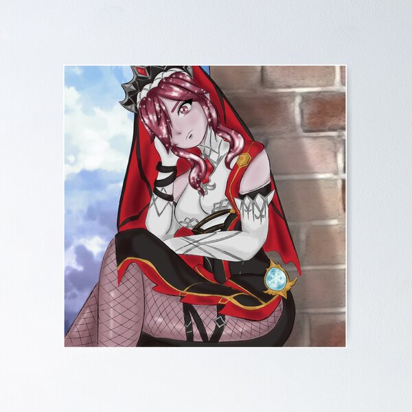 Item preview, Rosaria - Genshin Impact  designed and sold by shahdraws.