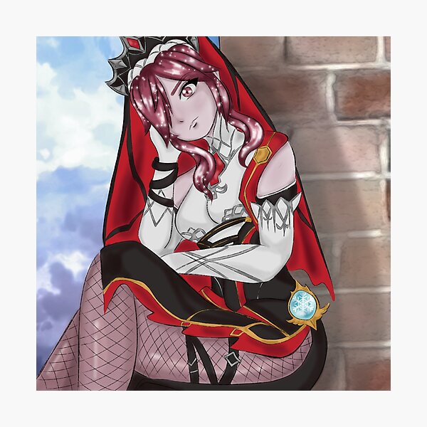 Item preview, Rosaria - Genshin Impact  designed and sold by shahdraws.