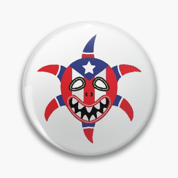 Item preview, Colorful Vejigante Loiza Puerto Rico Mask designed and sold by Zeeprint ★★★★★.