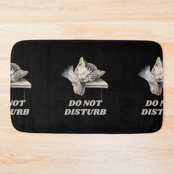 Item preview,  CAT SLEEPING , DO NOT DISTURB designed and sold by Cloofur.
