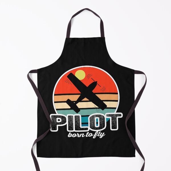 Item preview, Pilot born to fly - Vintage dark gift pilot designed and sold by FouDeeziner.
