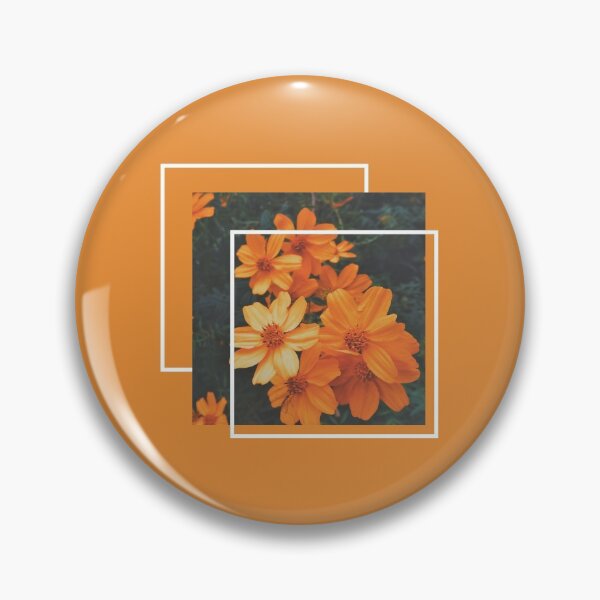 Item preview, Aesthetic Orange Flowers designed and sold by cerenalkan.