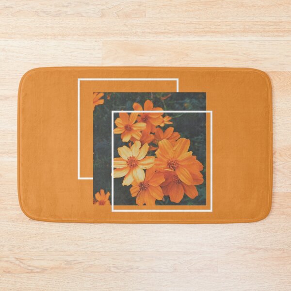 Item preview, Aesthetic Orange Flowers designed and sold by cerenalkan.