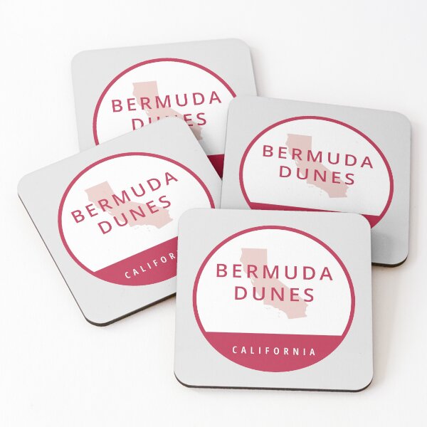 Item preview, Bermuda Dunes California Red Circle State Outline designed and sold by allcitymetro.