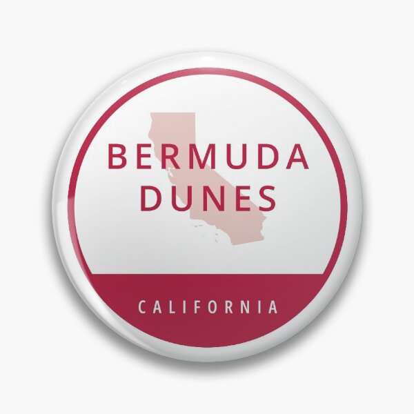 Item preview, Bermuda Dunes California Red Circle State Outline designed and sold by allcitymetro.