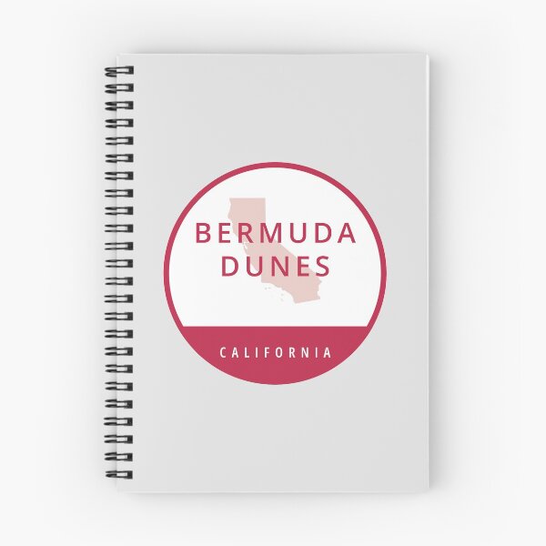 Item preview, Bermuda Dunes California Red Circle State Outline designed and sold by allcitymetro.