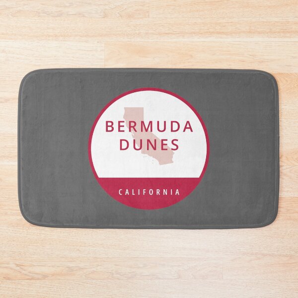 Item preview, Bermuda Dunes California Red Circle State Outline designed and sold by allcitymetro.