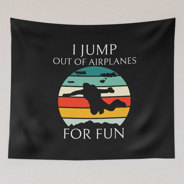 Item preview, Banzai Skydiving - I jump out of airplanes for fun designed and sold by Sunset-1.