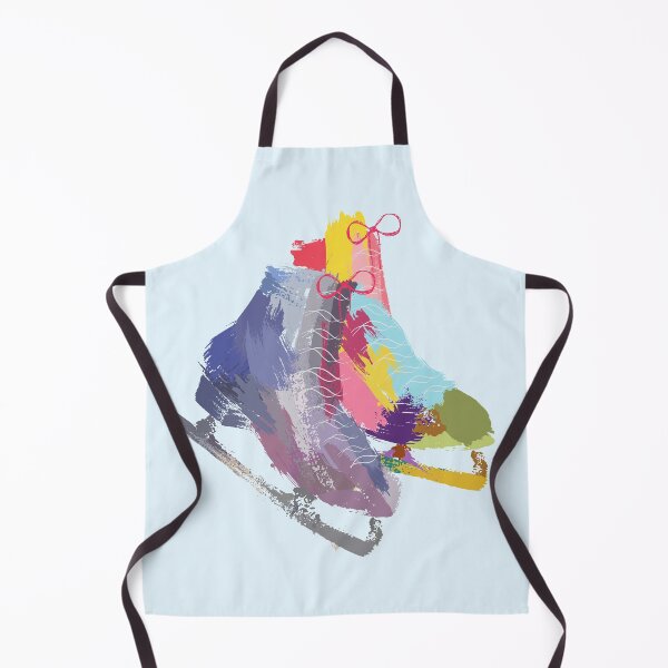 Item preview, Ice Skates | Abstract Watercolor designed and sold by WriteOnThyme.