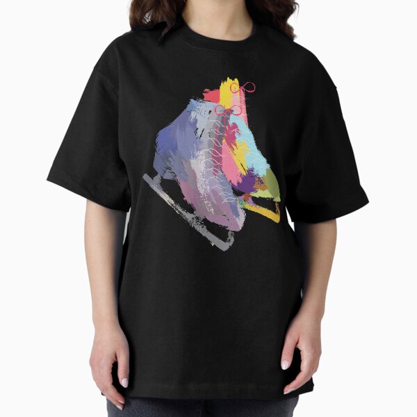 Item preview, Ice Skates | Abstract Watercolor designed and sold by WriteOnThyme.