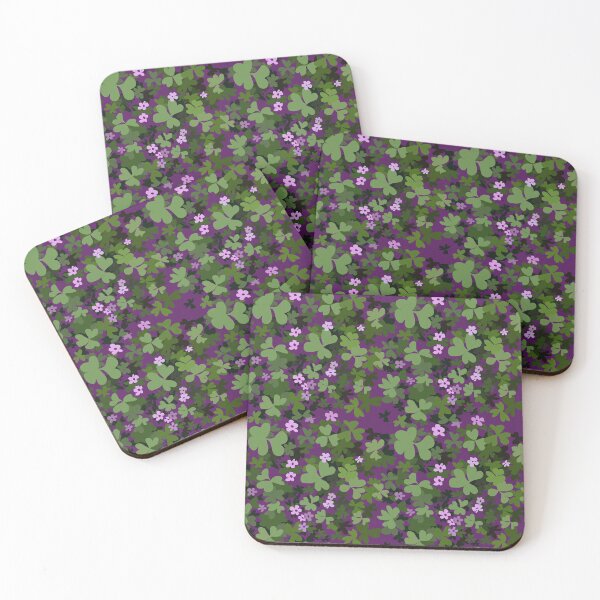 Item preview, Clover, trefoil, pattern, green designed and sold by stella-matala.