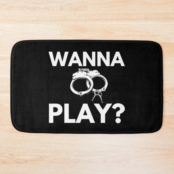 Item preview, Wanna Play? Sexy Playful Handcuff Bachelor Bachelorette Naughty Design designed and sold by Vibbin4Life33.
