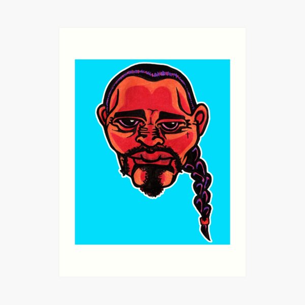 Gustavo - Die Cut Version Art Print