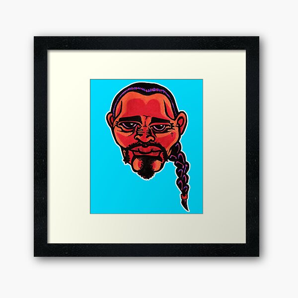 Gustavo - Die Cut Version Framed Art Print