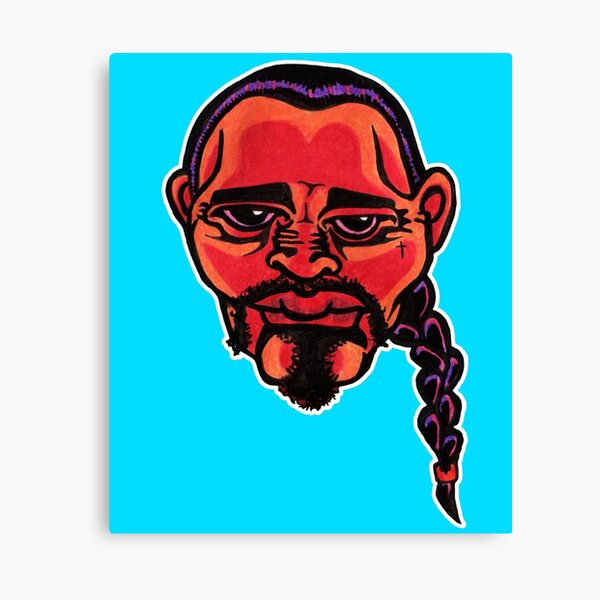 Gustavo - Die Cut Version Canvas Print