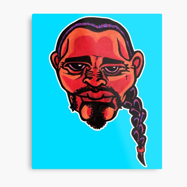 Gustavo - Die Cut Version Metal Print