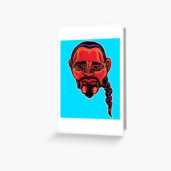 Gustavo - Die Cut Version Greeting Card