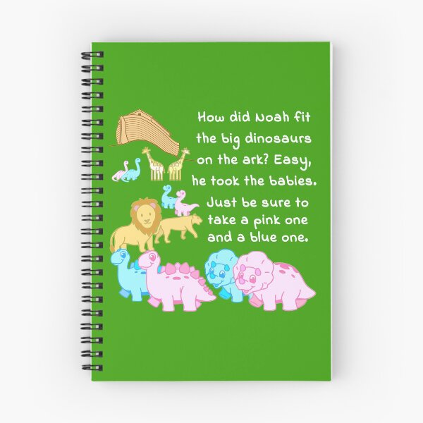 Item preview, Noah’s Ark Dinosaurs | How did Noah get the big dinosaurs to fit on the ark?  designed and sold by Markver1.