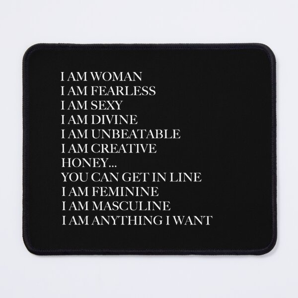 Item preview, I Am Woman  designed and sold by Qarhmau.